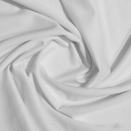 HEAVY CREPE LYCRA WHITE COLOR